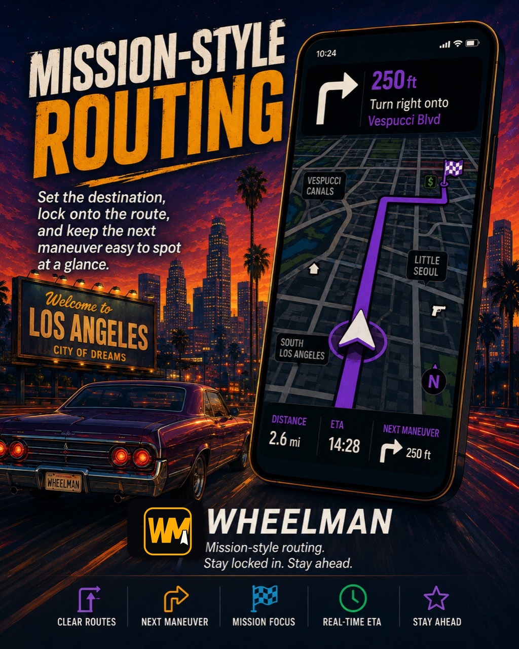 Mission-style routing feature preview