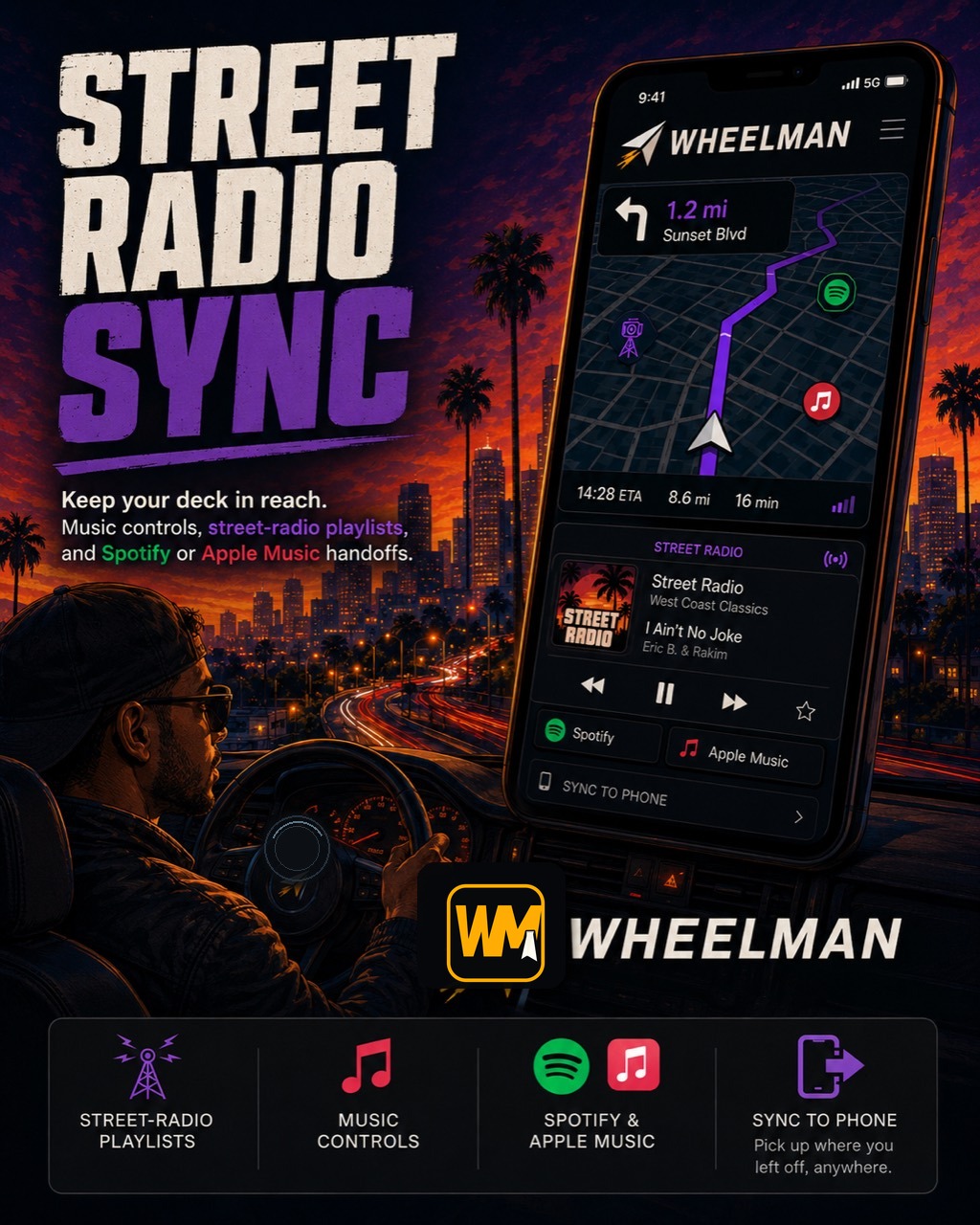 Street Radio Sync feature preview